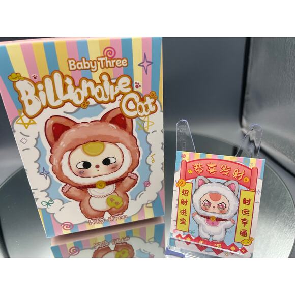 BB3 Billionaire Cat Harmony, New unused, opened, moveable eyes BB3 Baby Three - Picture 1 of 1